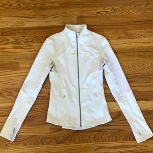 Lululemon White Athletic Jacket
